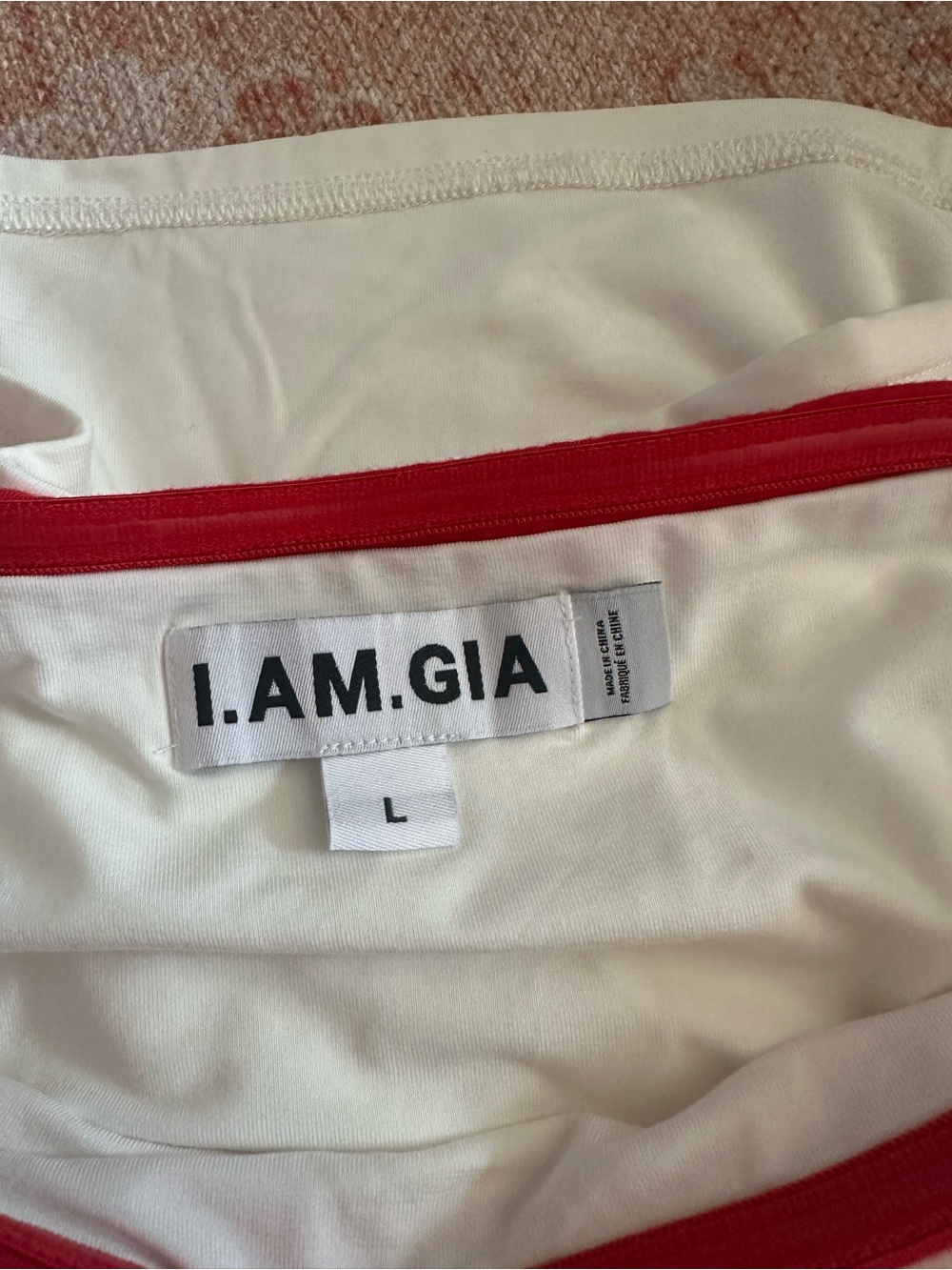 NWT I.AM.GIA Michelle skort Michelle boob tube top SET size large preppy sporty - Picture 3 of 13